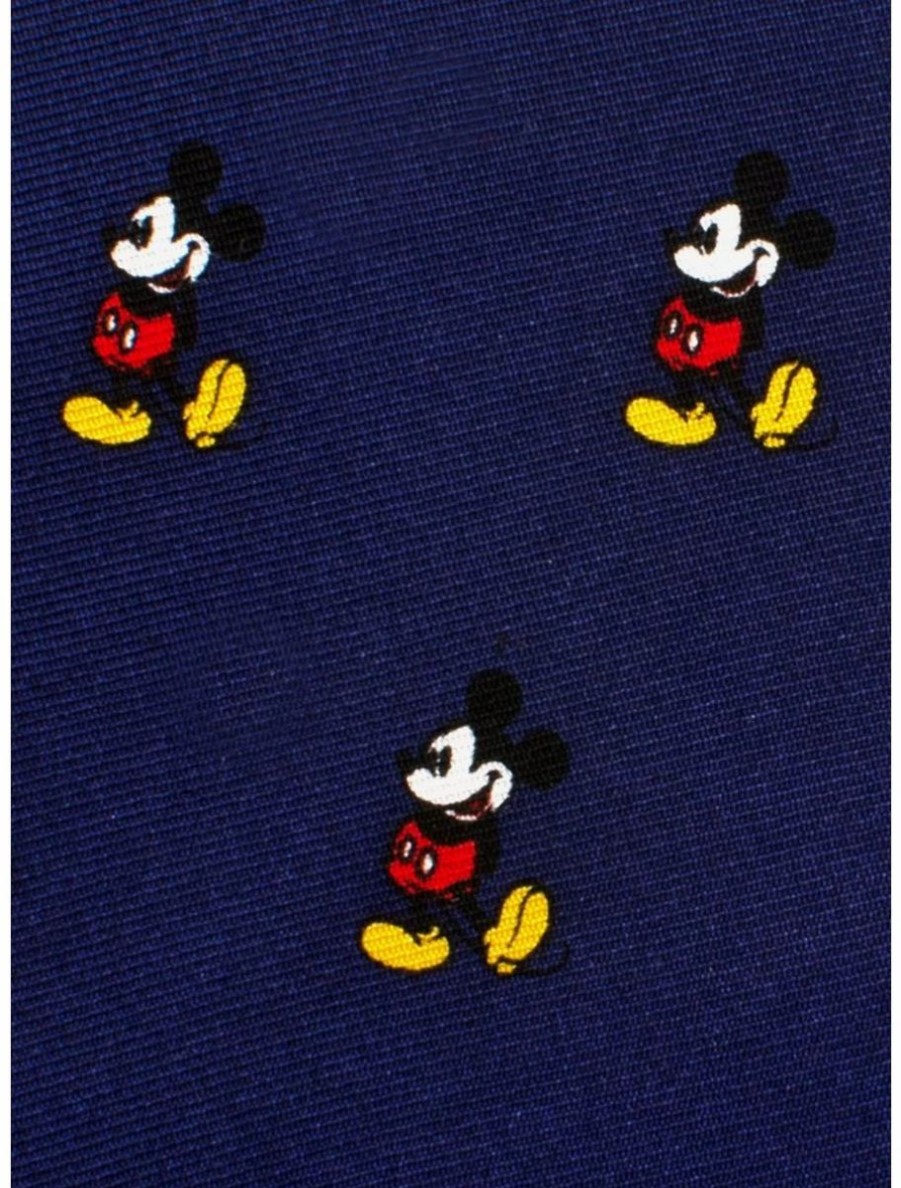 Accessories * | Boxlunch Disney Mickey Mouse Clasic Mickey Youth Zipper Tie