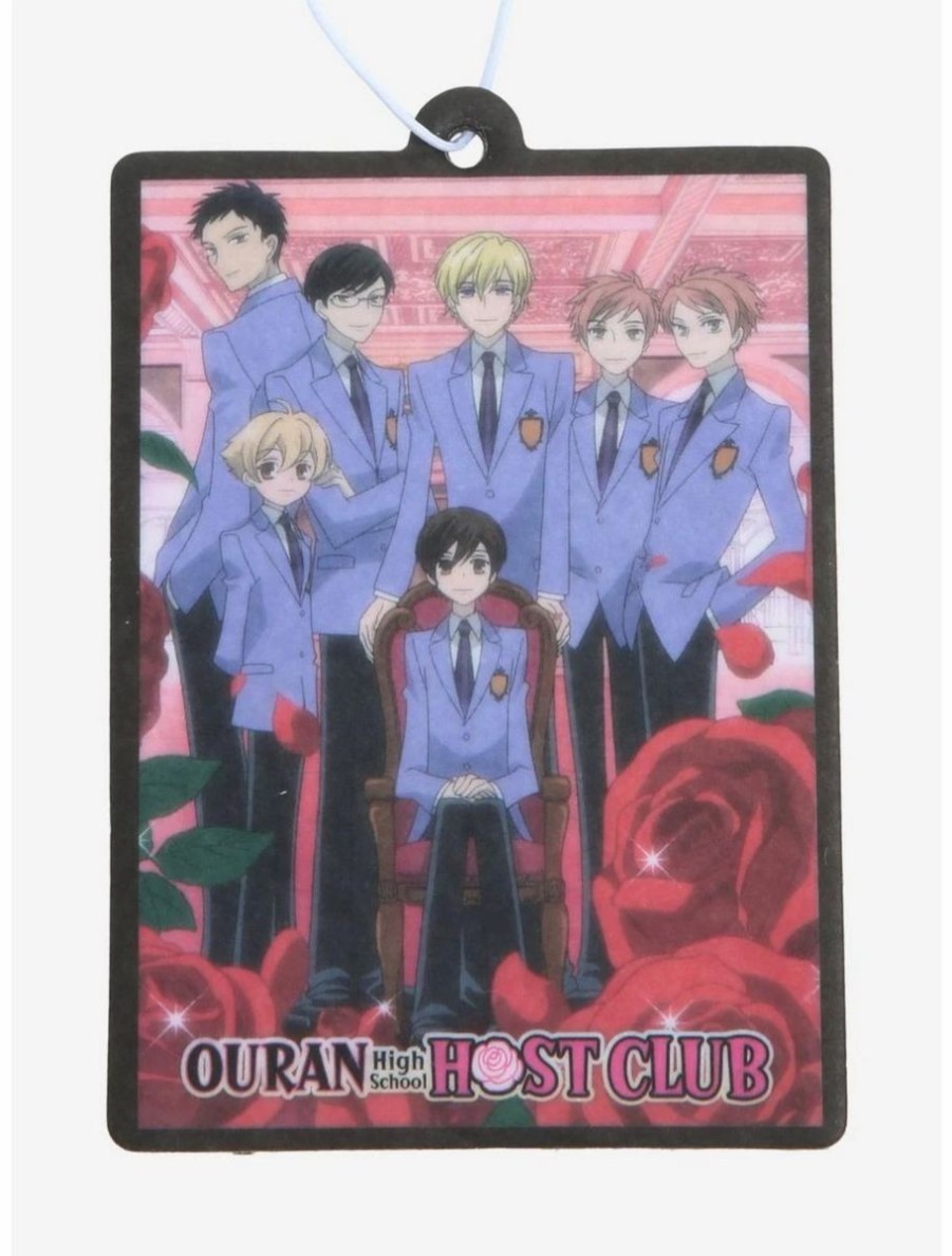 Auto * | Boxlunch Ouran High School Host Club Group Portrait Rose Air Freshener