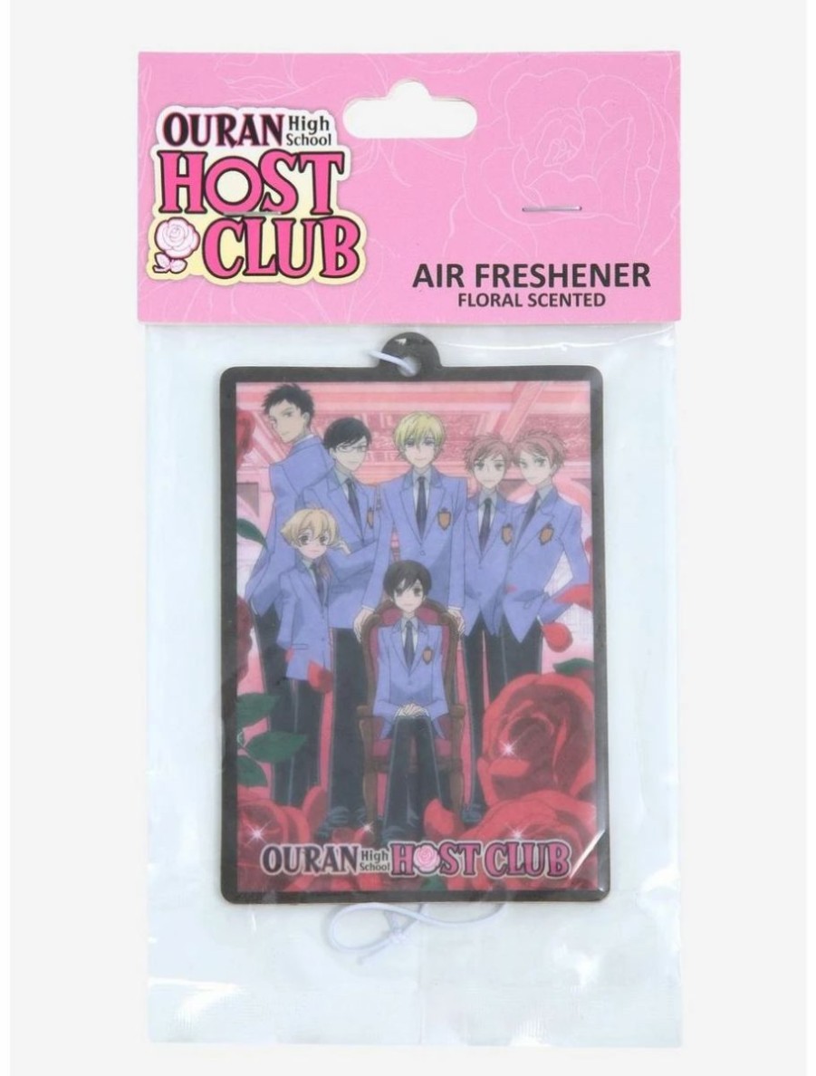 Auto * | Boxlunch Ouran High School Host Club Group Portrait Rose Air Freshener