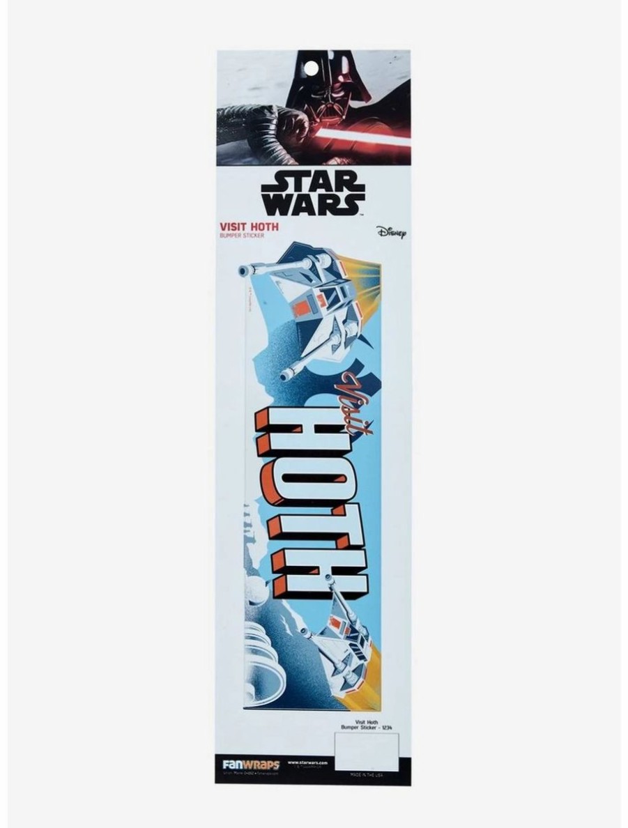 Auto * | Boxlunch Star Wars Visit Hoth Bumper Sticker