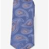 Accessories * | Boxlunch Star Wars Bb-8 Paisley Blue Silk Youth Tie