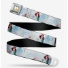 Accessories * | Boxlunch Disney The Little Mermaid Ariel Castle Youth Seatbelt Belt