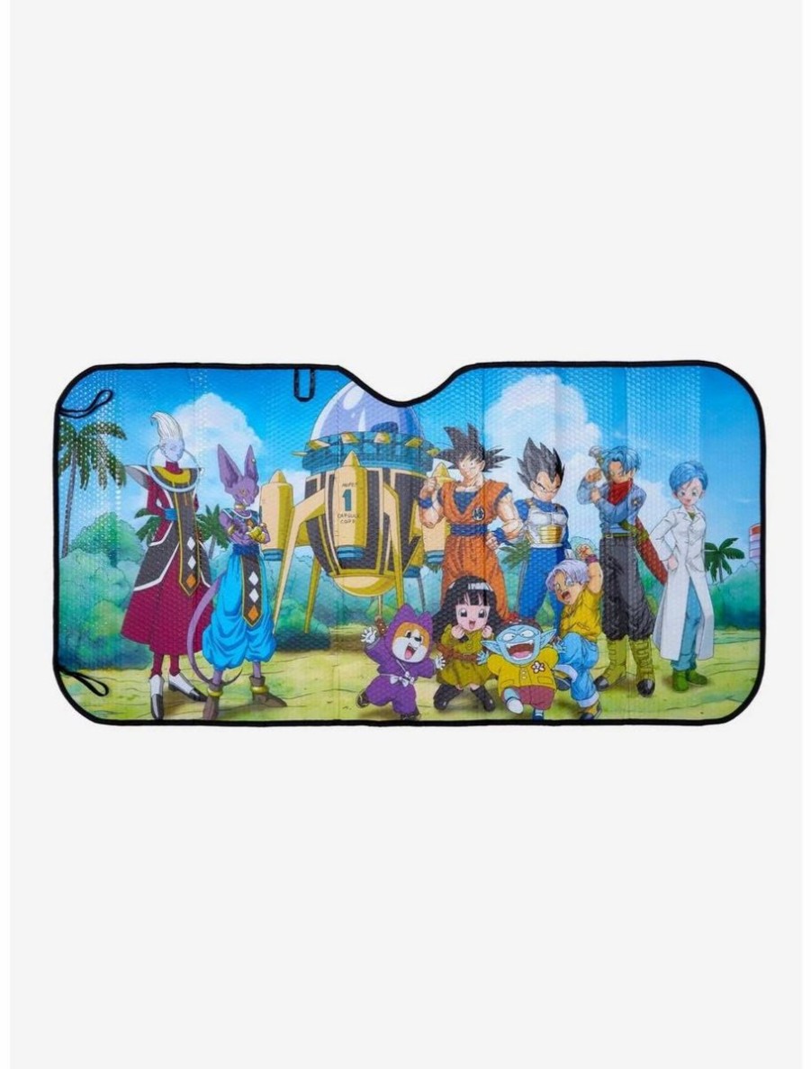 Auto * | Boxlunch Dragon Ball Z Group Photo Sunshade