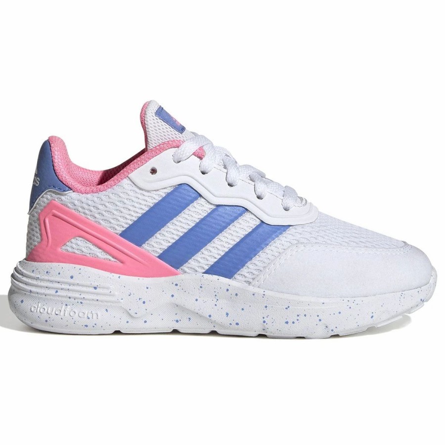 Running Shoes * | Adidas Nebzed Lifestyle Lace Kids Running Shoes