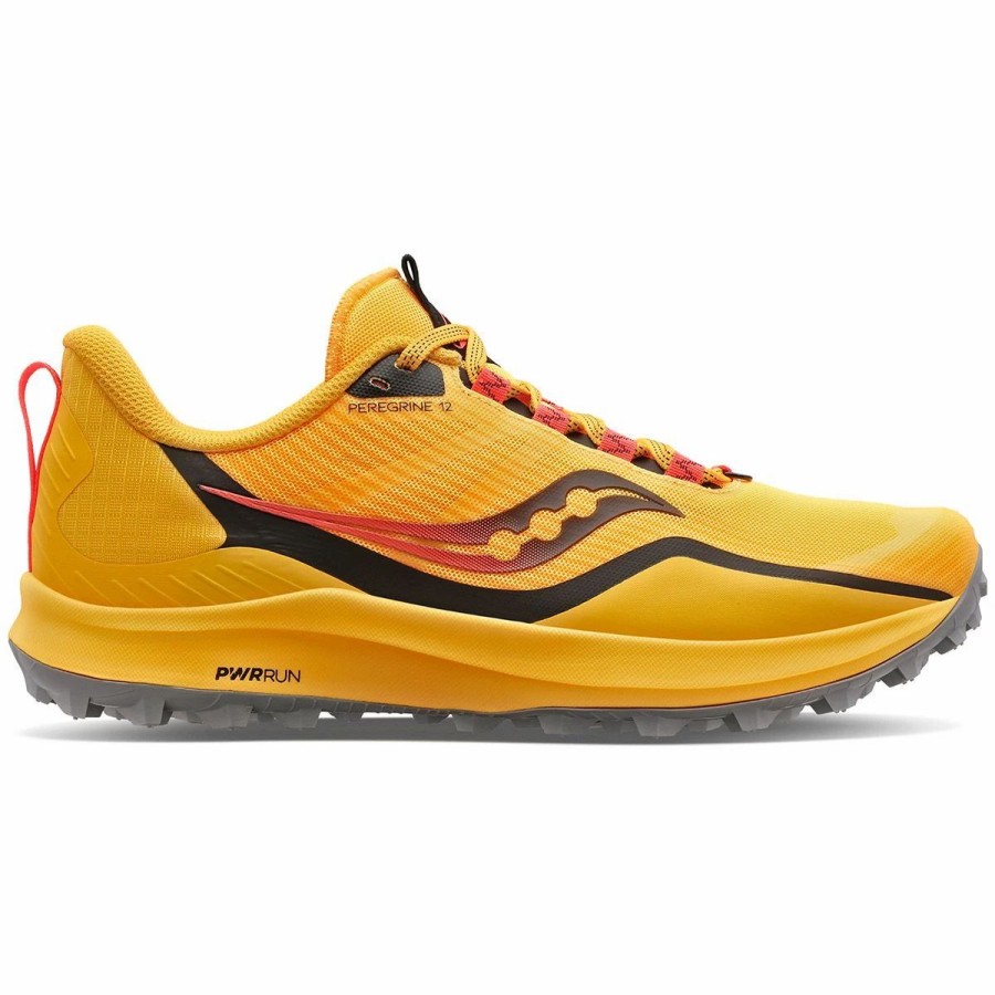 Running Shoes * | Saucony Peregrine 12 Men'S Trail Running Shoes