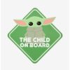 Auto * | Boxlunch Star Wars The Mandalorian The Child On Board Decal