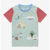 Toddler * | Sanrio Cinnamoroll Camping Characters Allover Print Toddler T-Shirt Boxlunch Exclusive