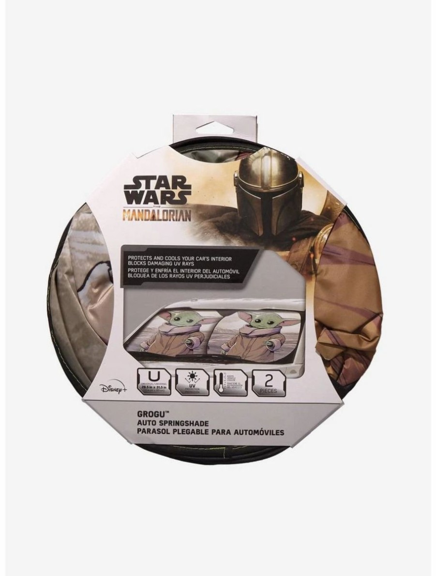 Auto * | Boxlunch Star Wars The Mandalorian Grogu Collapsible Sunshades