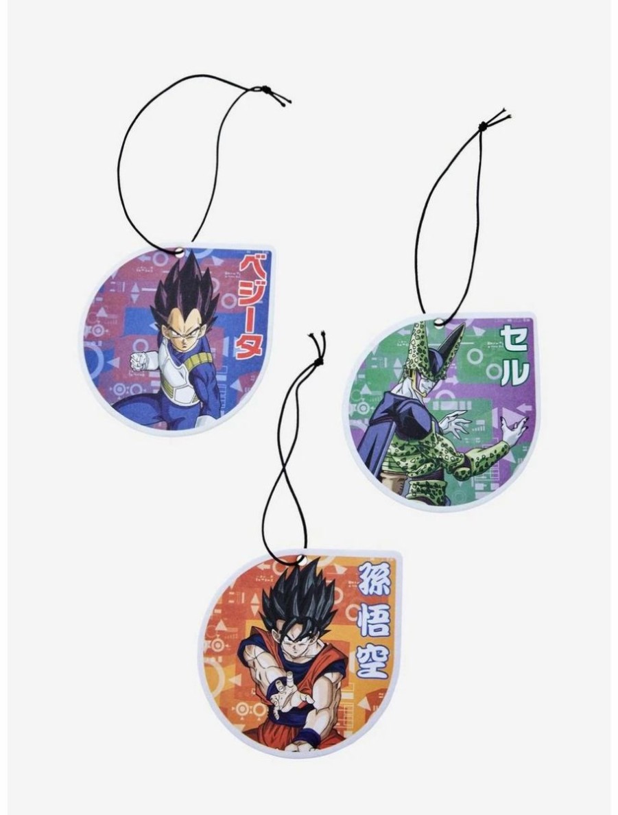 Auto * | Boxlunch Dragon Ball Z Character Portrait Air Freshener 3-Pack