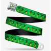 Accessories * | Boxlunch Elf Buddy The Elf Silhouettes Youth Seatbelt Belt