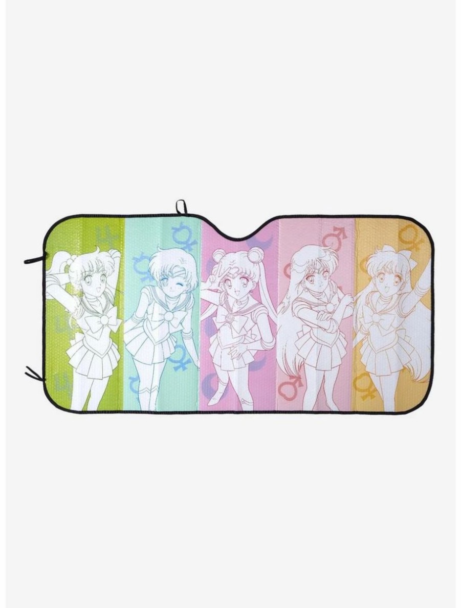 Auto * | Boxlunch Sailor Moon Sailor Guardians Panel Portrait Sunshade