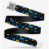 Accessories * | Boxlunch Disney Donald Duck Elements Scattered Youth Seatbelt Belt