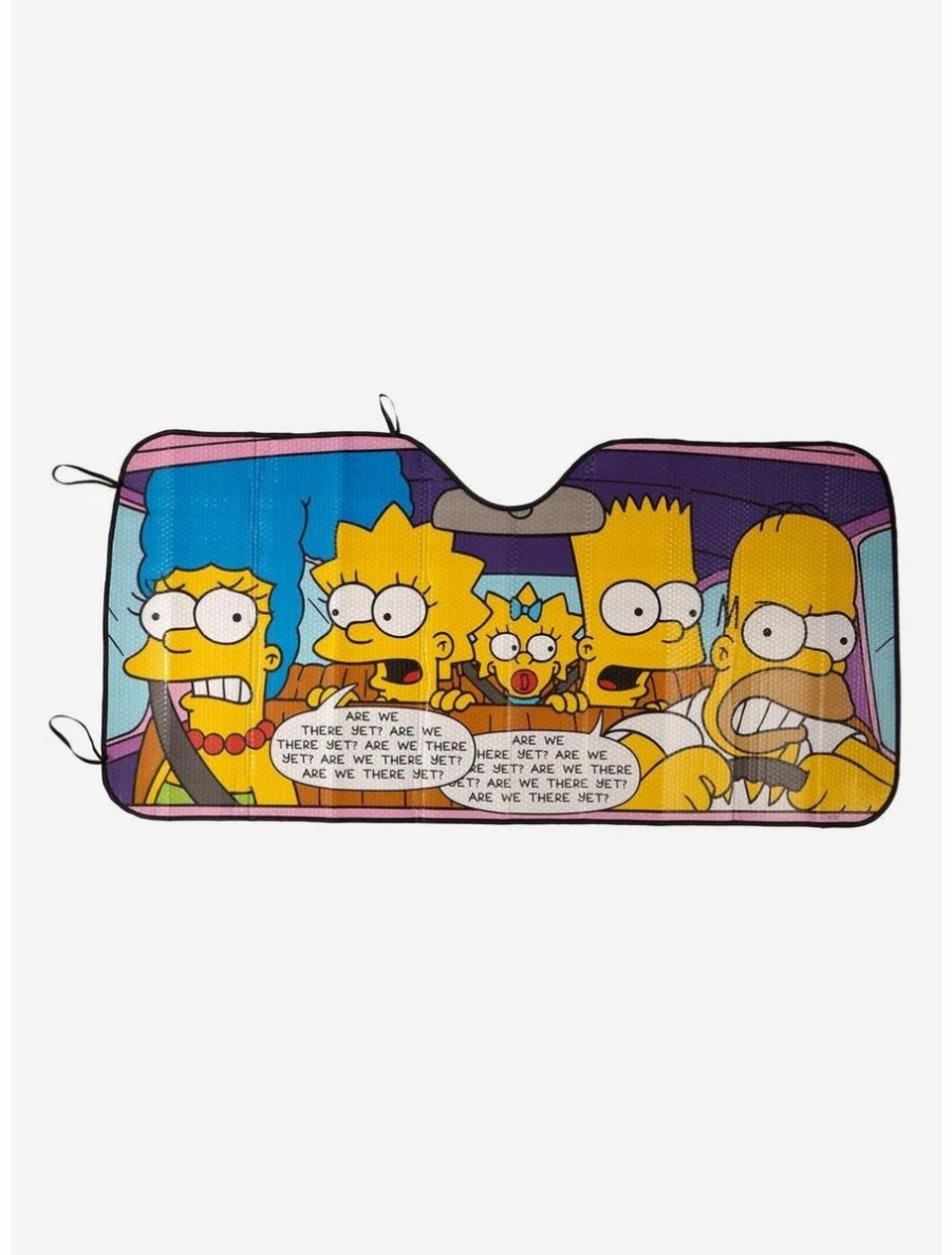 Auto * | Boxlunch The Simpsons Are We There Yet Sunshade