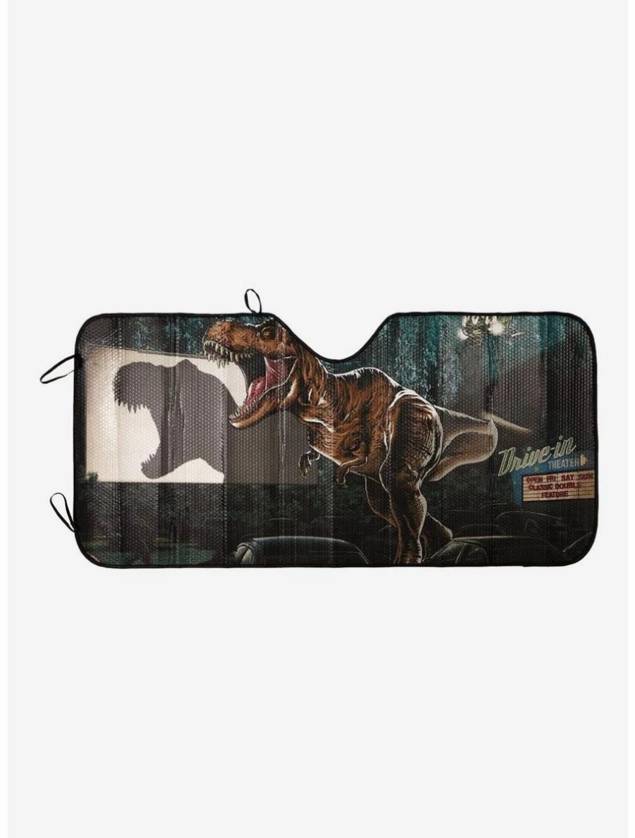 Auto * | Jurassic Park T-Rex Drive-In Sunshade Boxlunch Exclusive