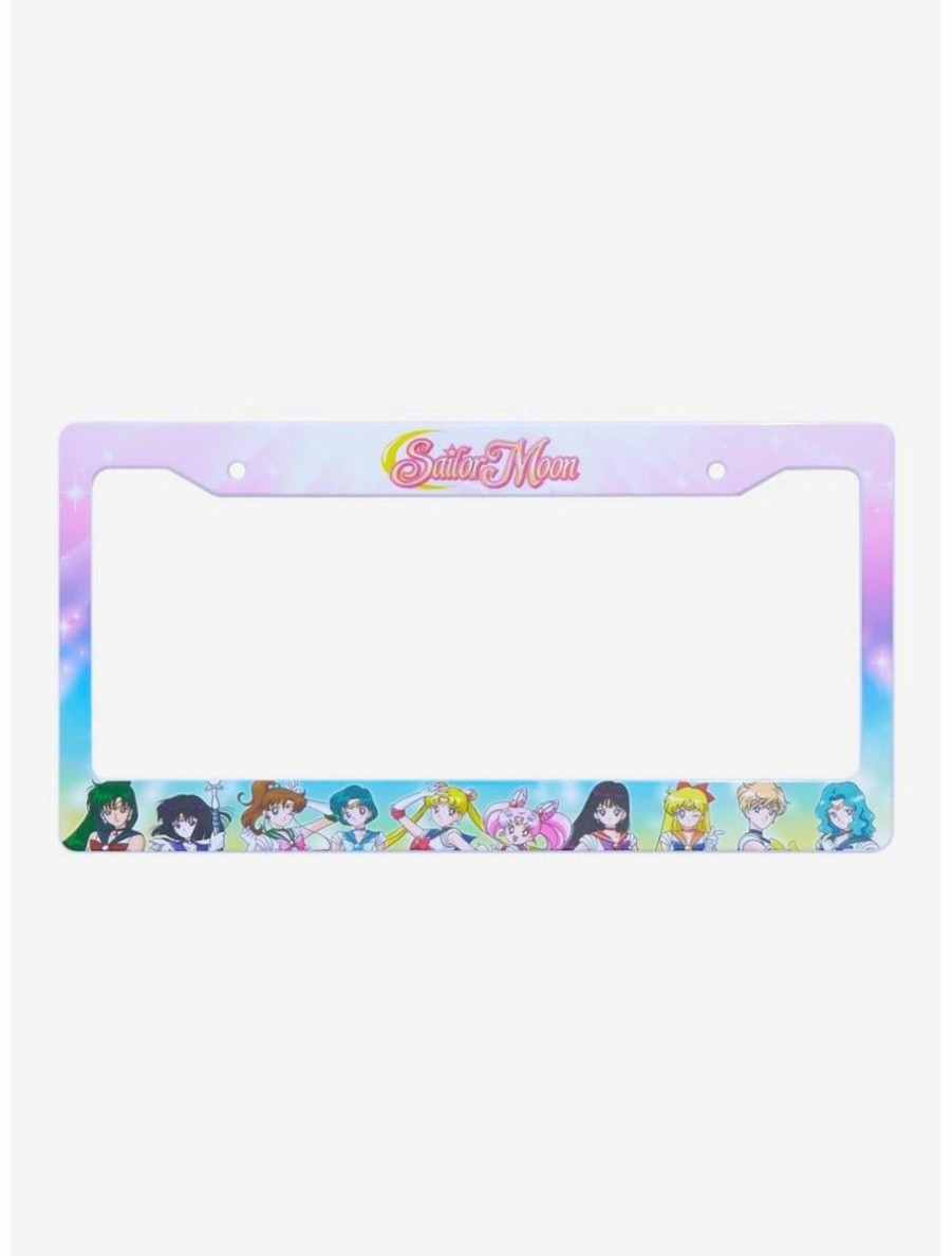 Auto * | Boxlunch Sailor Moon Sailor Guardians License Plate Frame