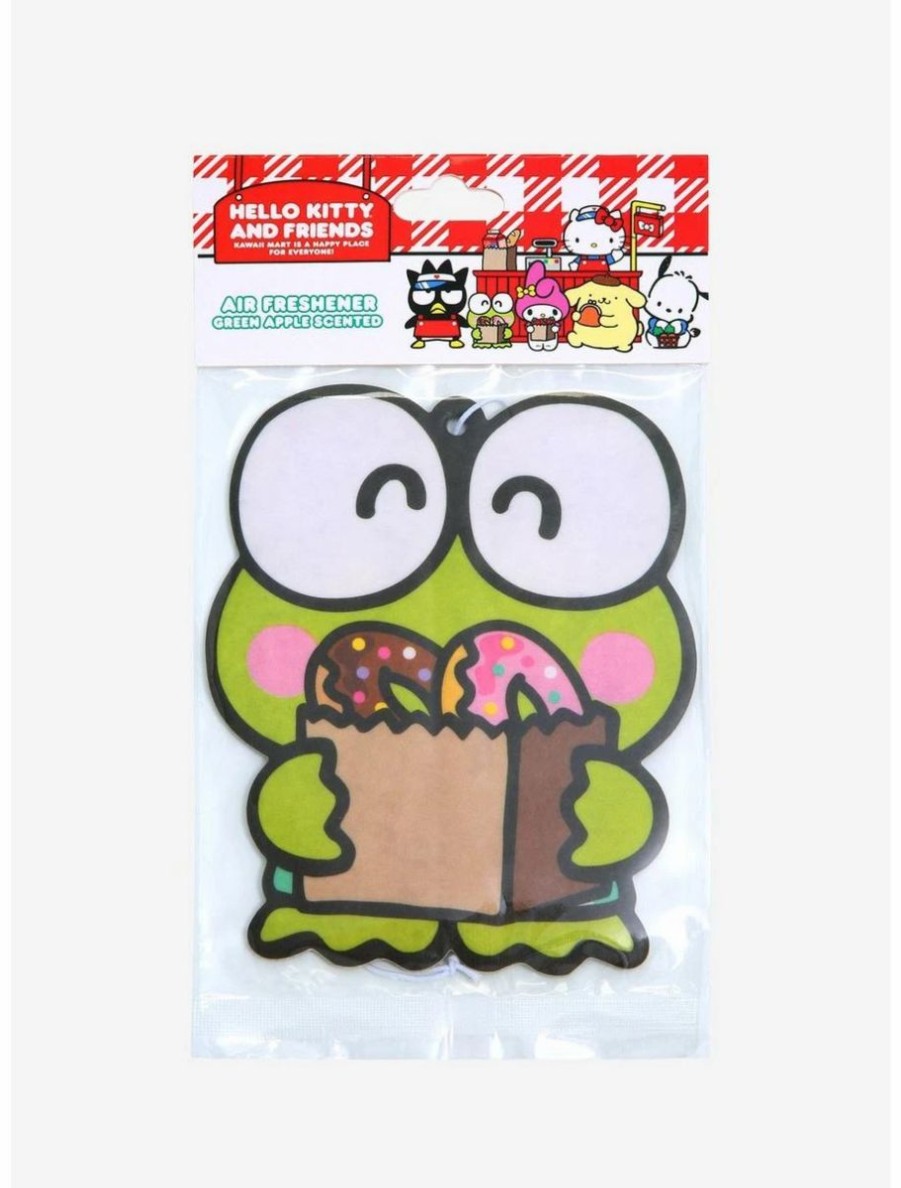 Auto * | Sanrio Keroppi & Donuts Green Apple Scented Air Freshener Boxlunch Exclusive