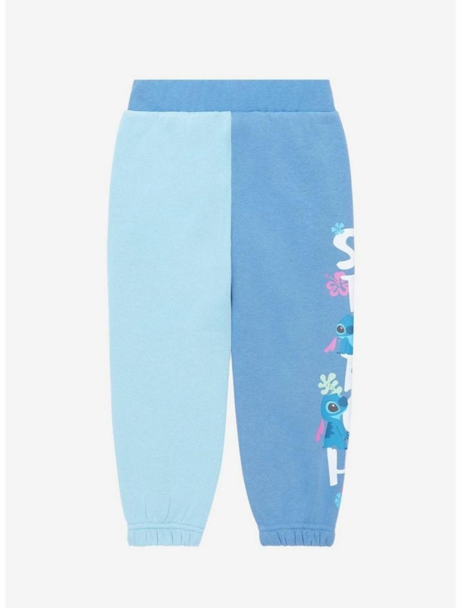 Toddler * | Boxlunch Disney Lilo & Stitch Color Block Toddler Joggers