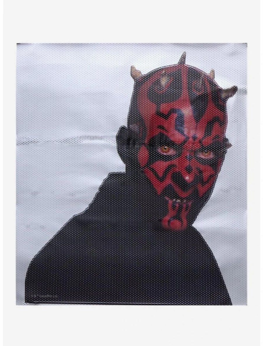 Auto * | Boxlunch Star Wars: Episode I The Phantom Menace Darth Maul Passenger Vinyl Window Cling