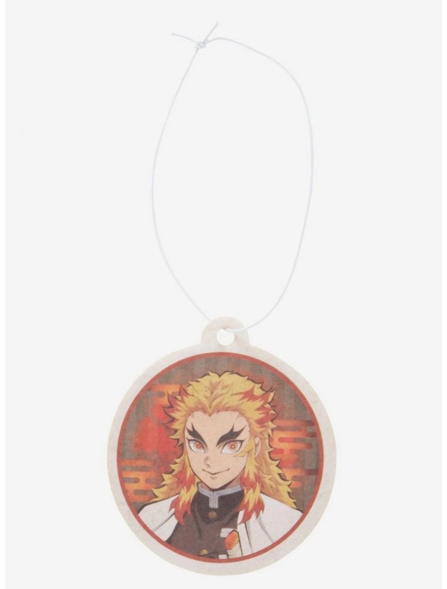 Auto * | Boxlunch Demon Slayer: Kimetsu No Yaiba Kyojuro Rengoku Strawberry Scented Air Freshener