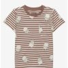 Toddler * | Our Universe Studio Ghibli My Neighbor Totoro Toddler Striped T-Shirt Boxlunch Exclusive