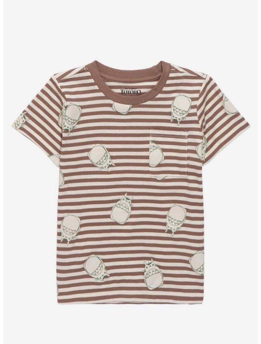 Toddler * | Our Universe Studio Ghibli My Neighbor Totoro Toddler Striped T-Shirt Boxlunch Exclusive