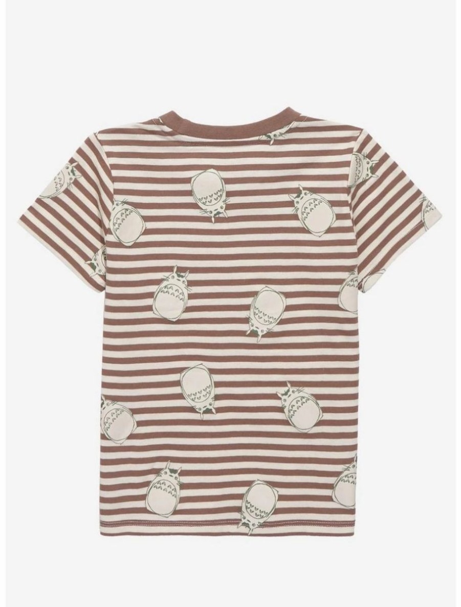 Toddler * | Our Universe Studio Ghibli My Neighbor Totoro Toddler Striped T-Shirt Boxlunch Exclusive