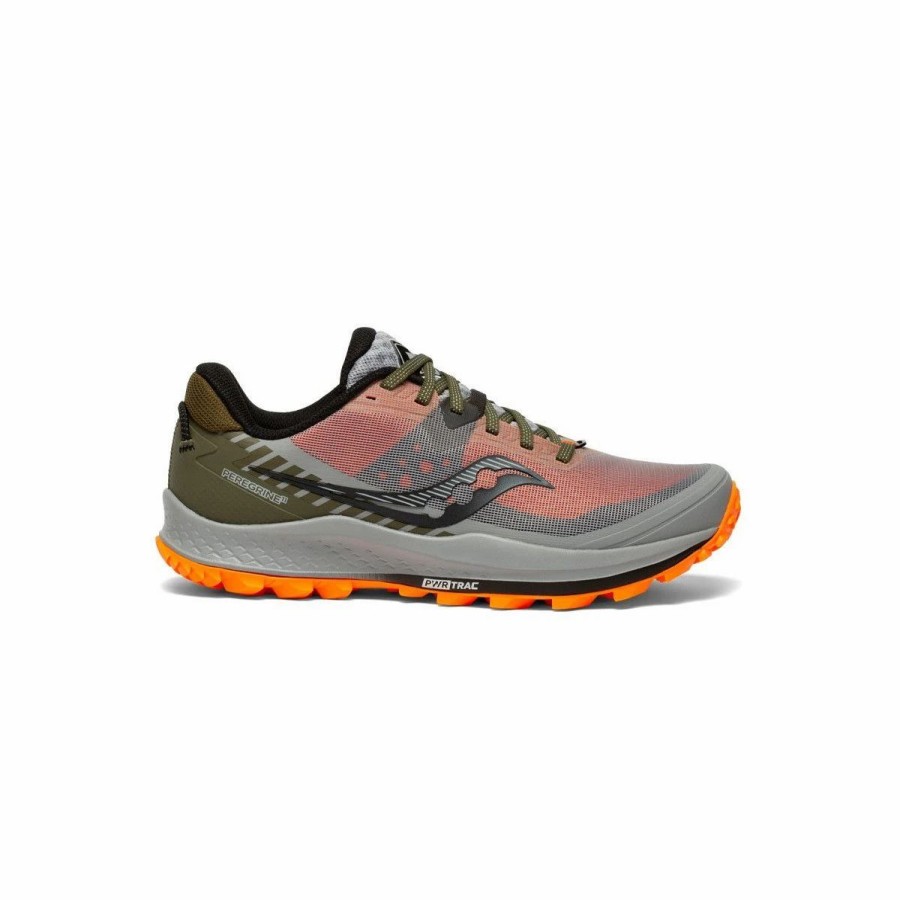 Running Shoes * | Saucony Peregrine 11 Mens Trail Running Shoes