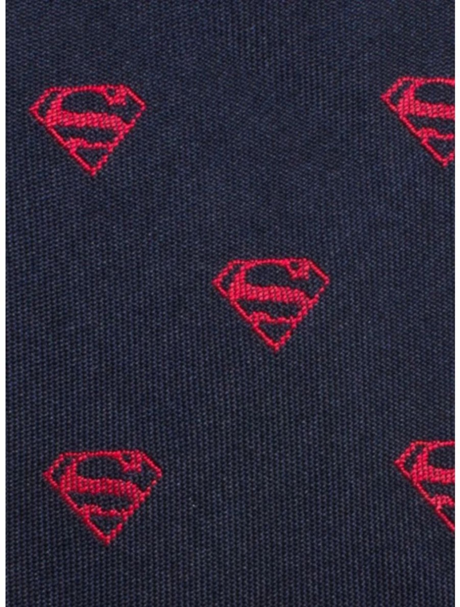 Accessories * | Boxlunch Dc Comics Superman Youth Silk Tie