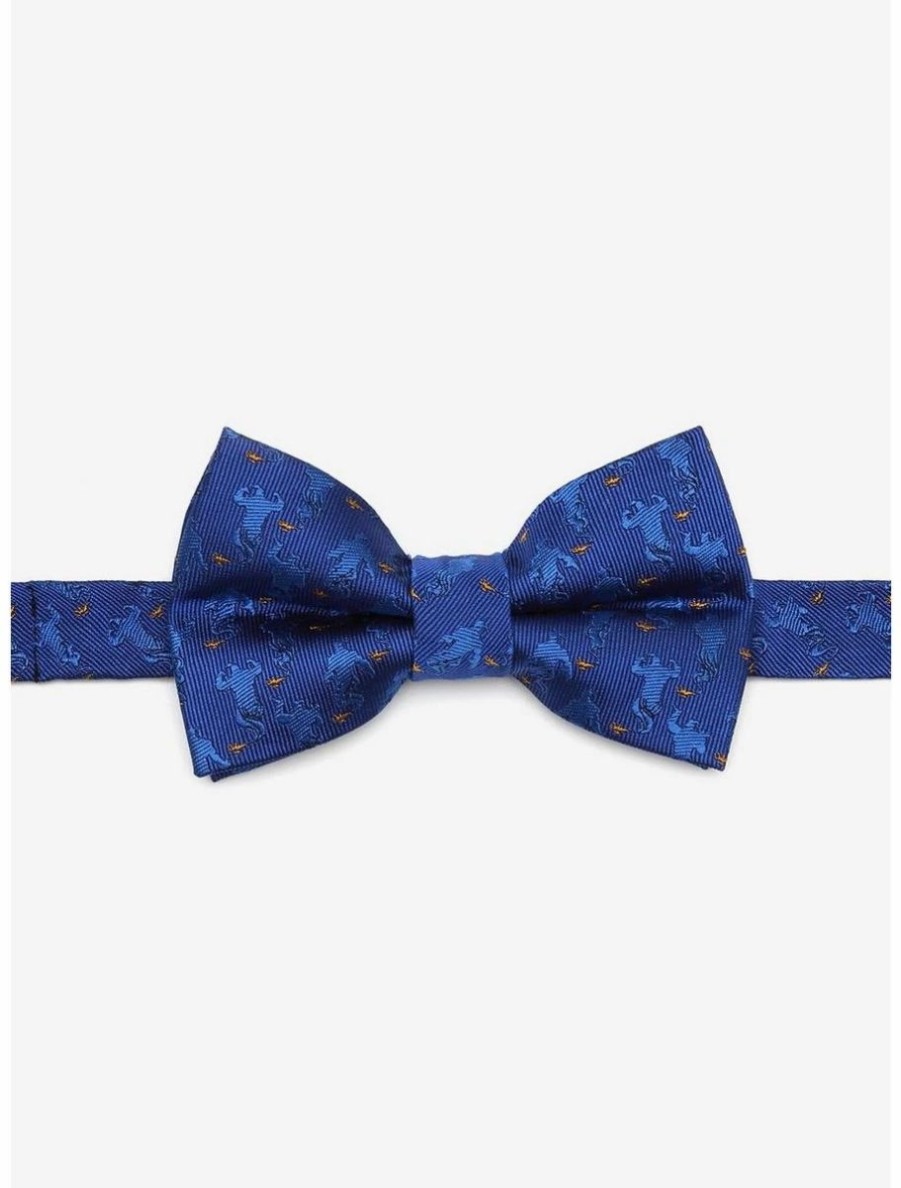 Accessories * | Boxlunch Disney Aladdin Genie Blue Big Youth Bow Tie